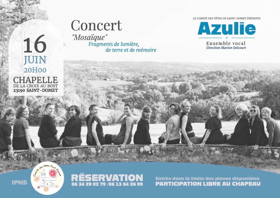 Concert "Mosaîque" Fragments de lumière, de terre et de mémoire