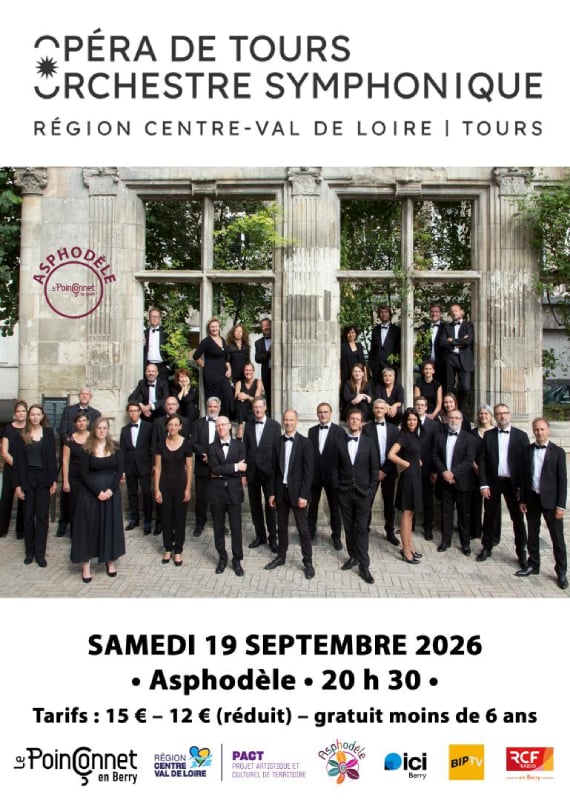 Concert de l'orchestre Symphonique Région Centre-Tours