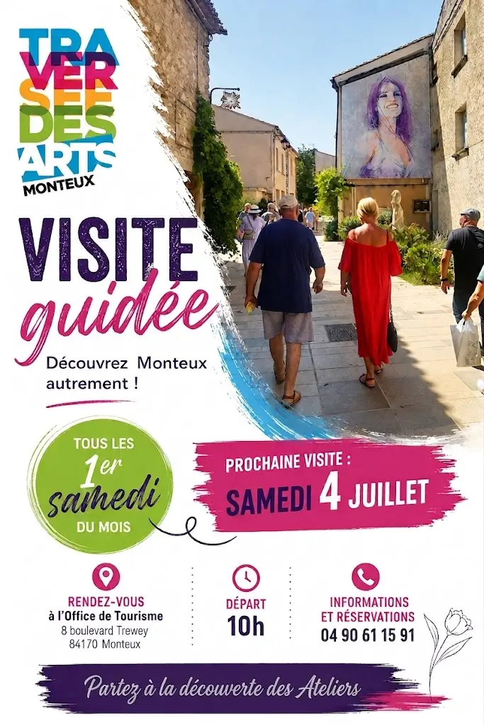 Visite guidée de la Traversée des Arts