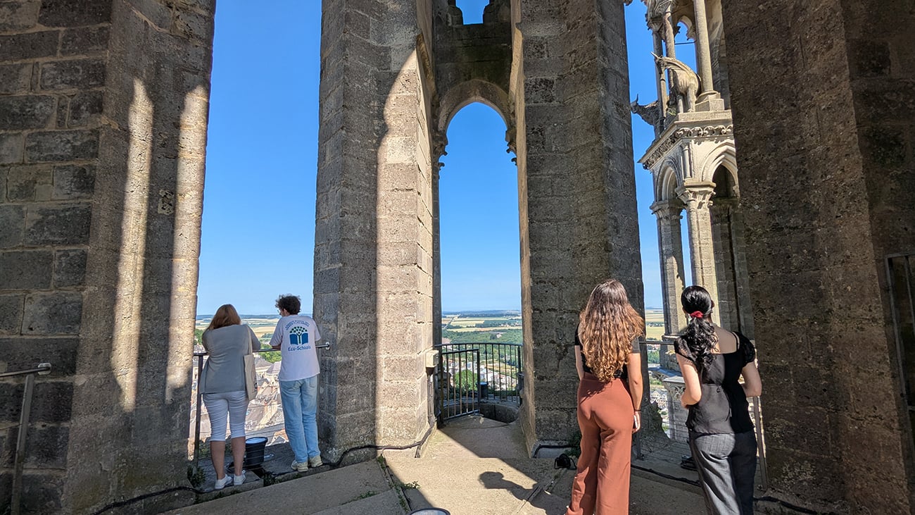 Visite guidée des hauteurs de la cathédrale à Laon