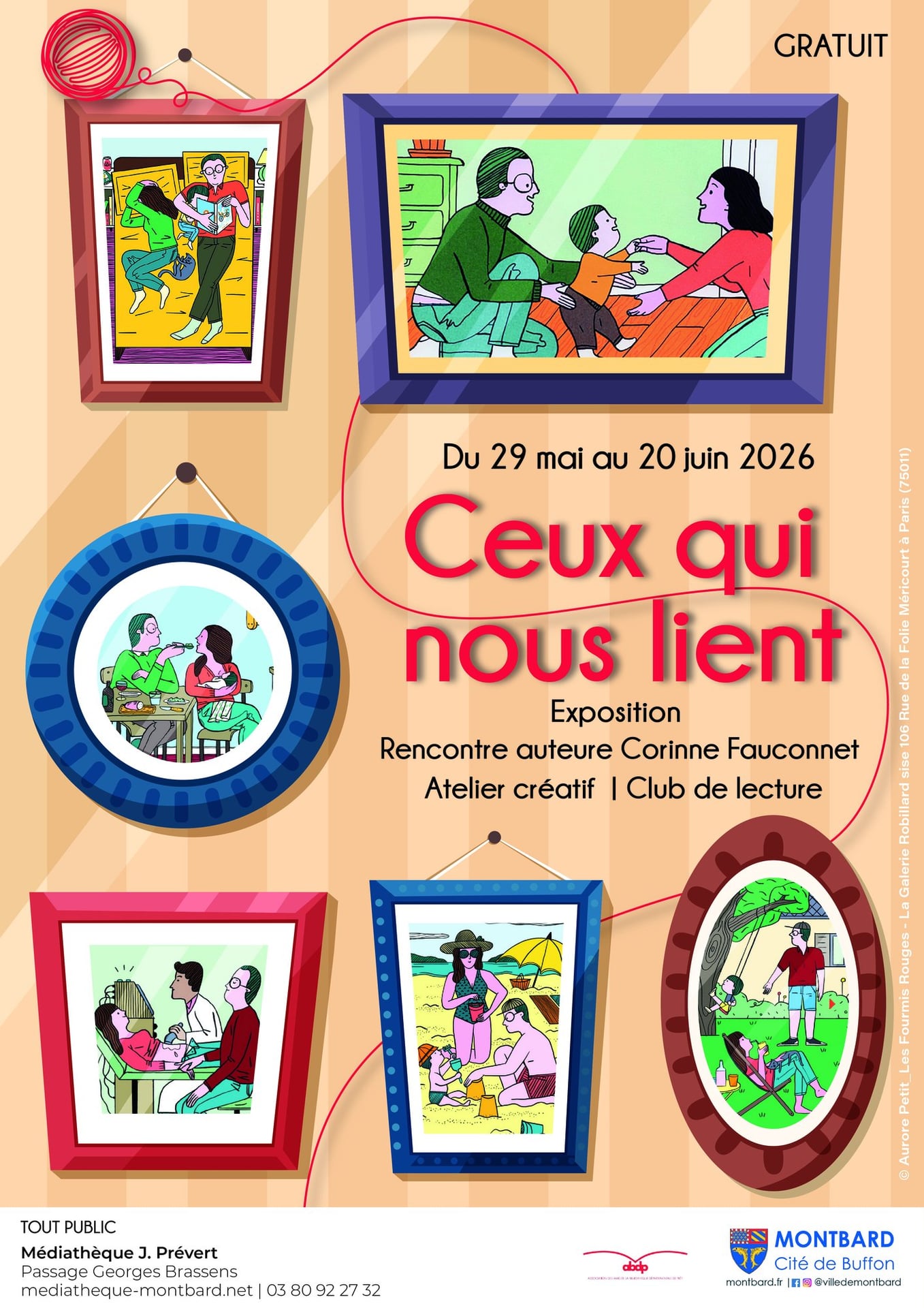 Ceux qui nous lient : Atelier "Accroche page, du crochet au marque-page"