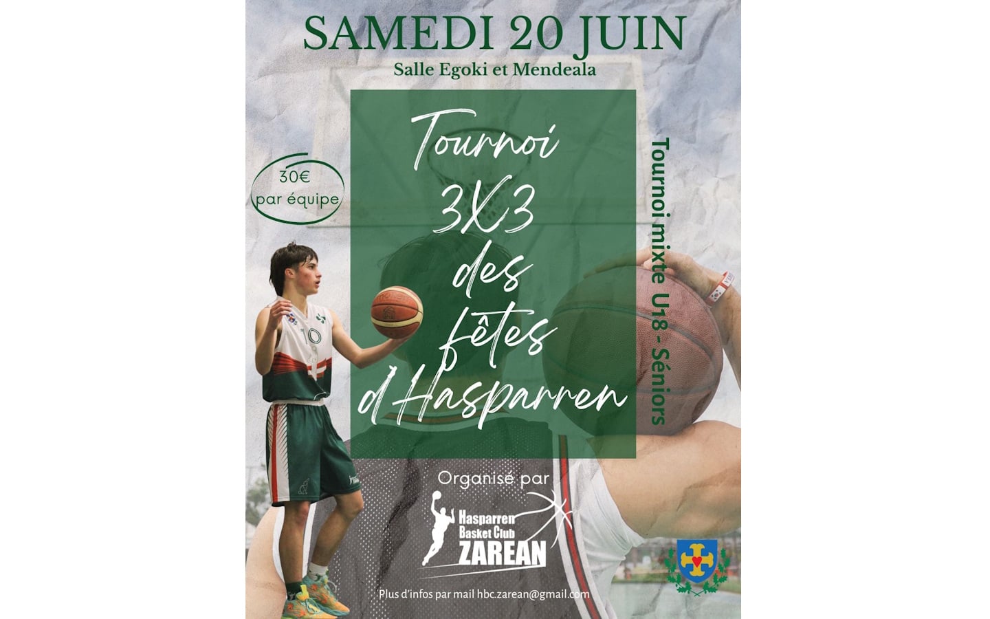 Tournoi 3×3 de basket des fêtes