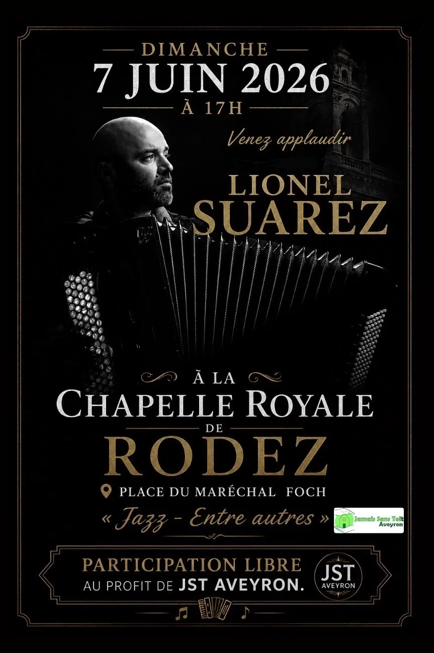 Concert Lionel Suarez « Jazz- Entre autres »