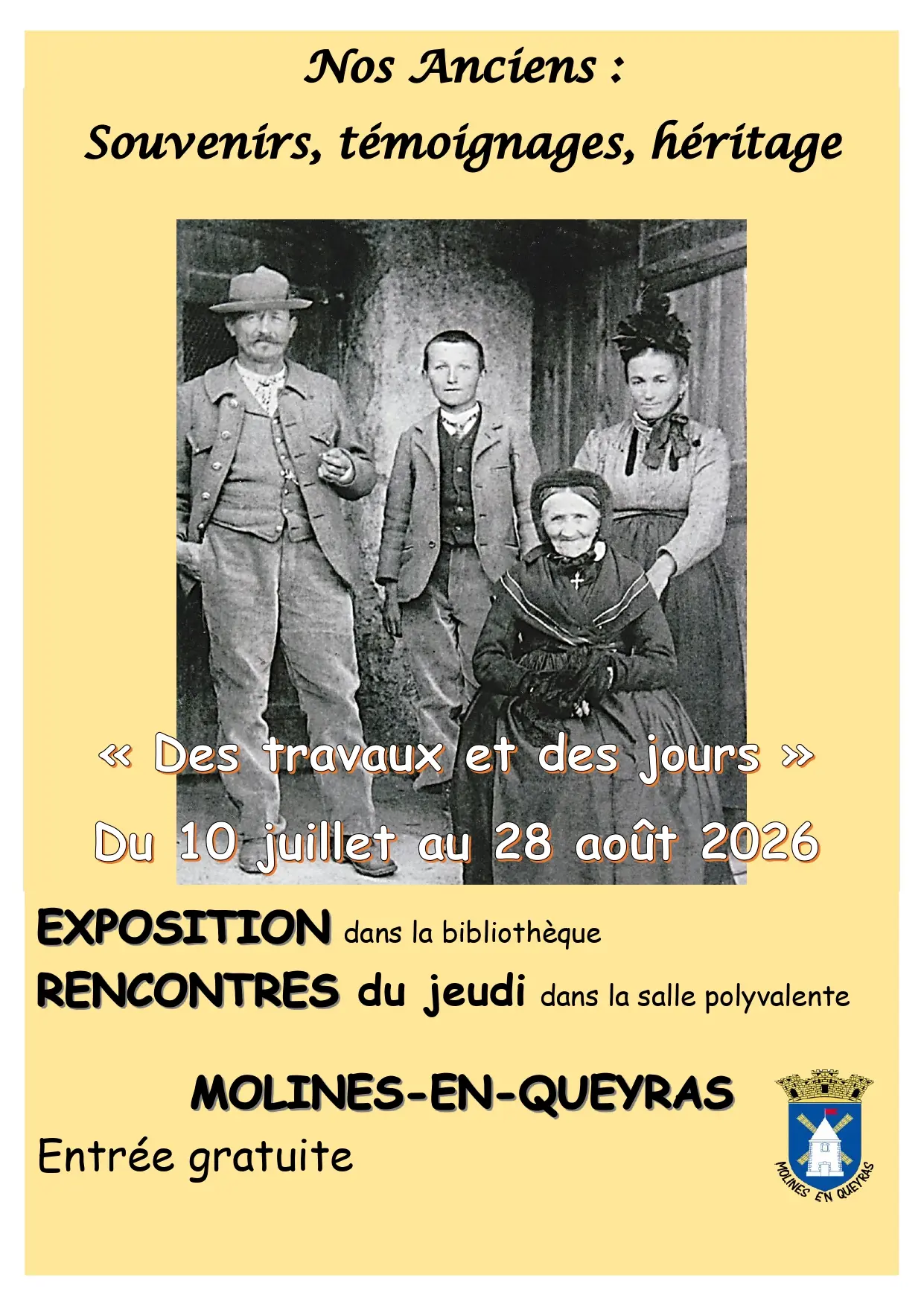 Soirée rencontre "Autour de nos anciens"