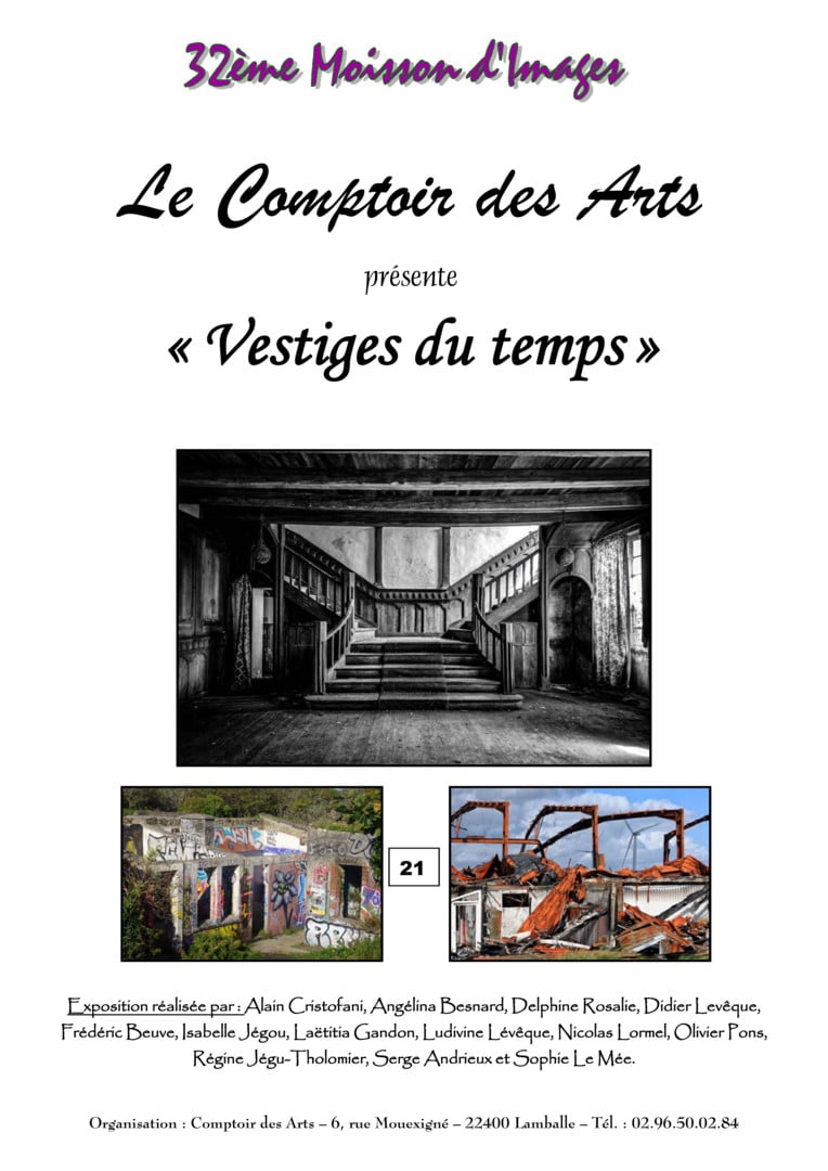 Exposition photos : « Vestiges du temps »