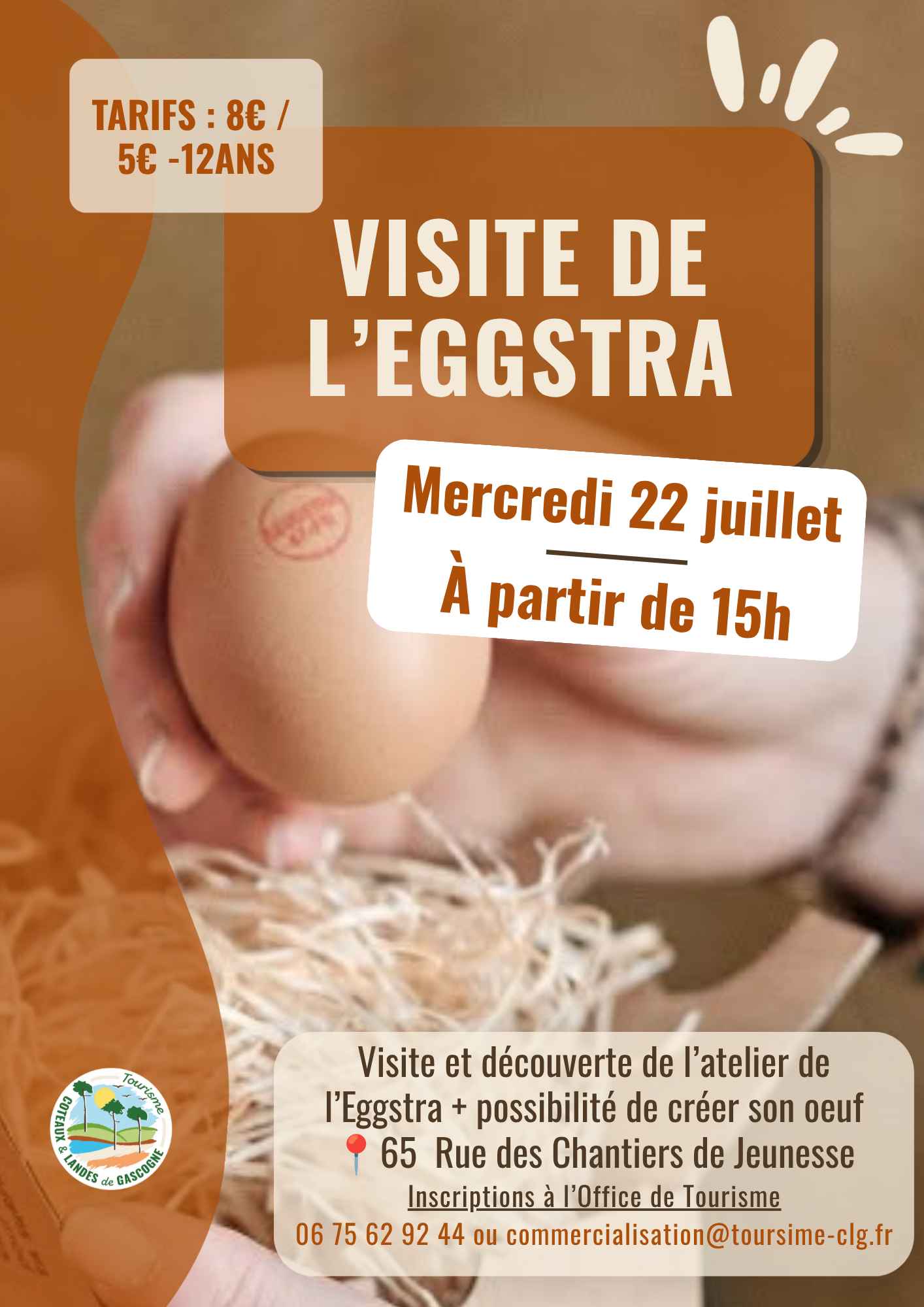 Visite de l'Eggstra