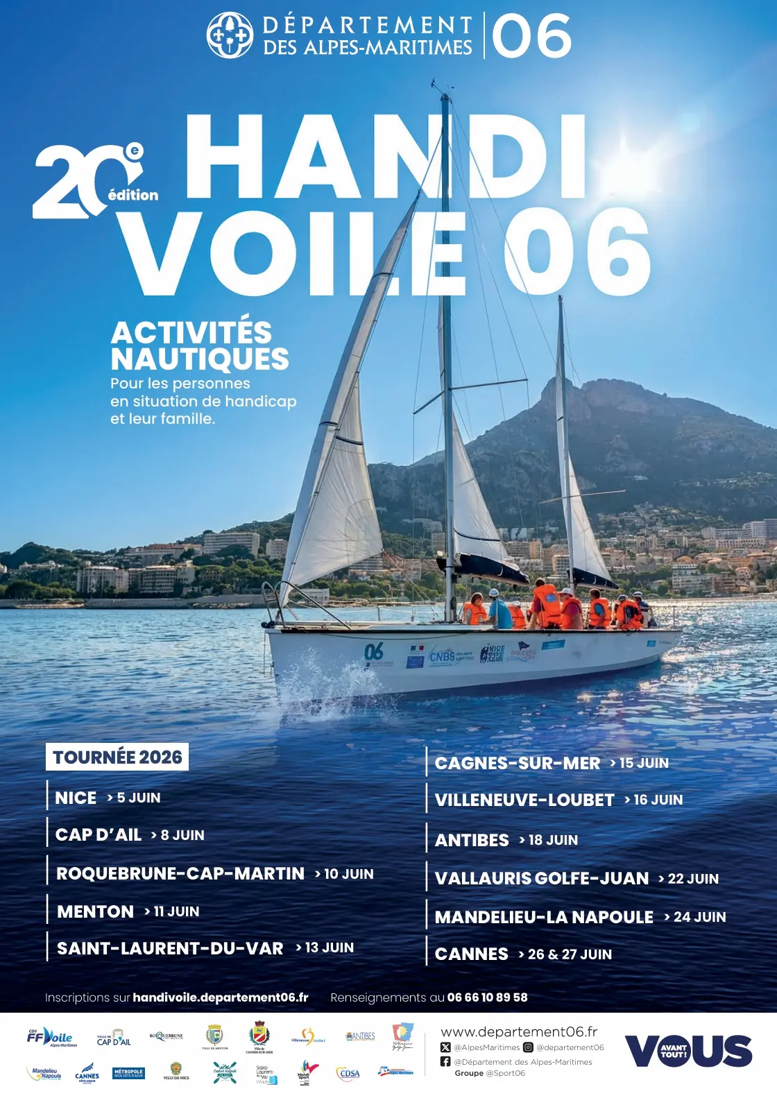 Tournée Handivoile - 2026