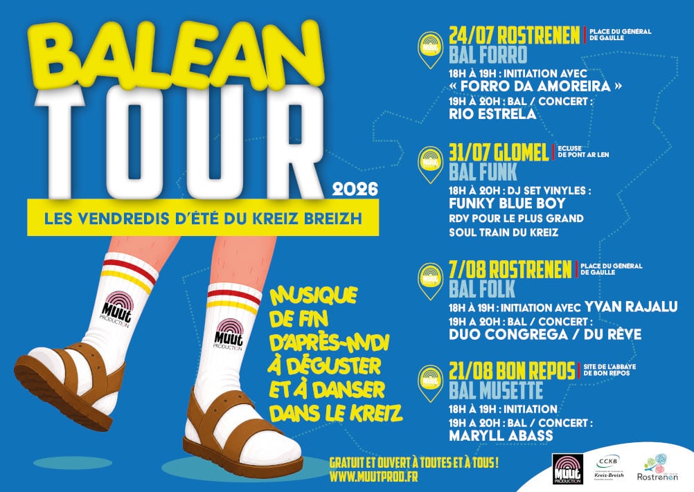 Les vendredis de l’été du Kreiz Breizh | Baleantour