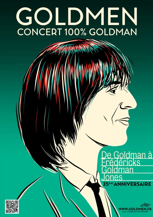 Agen Agora : Les Goldmen - Concert 100% Goldman