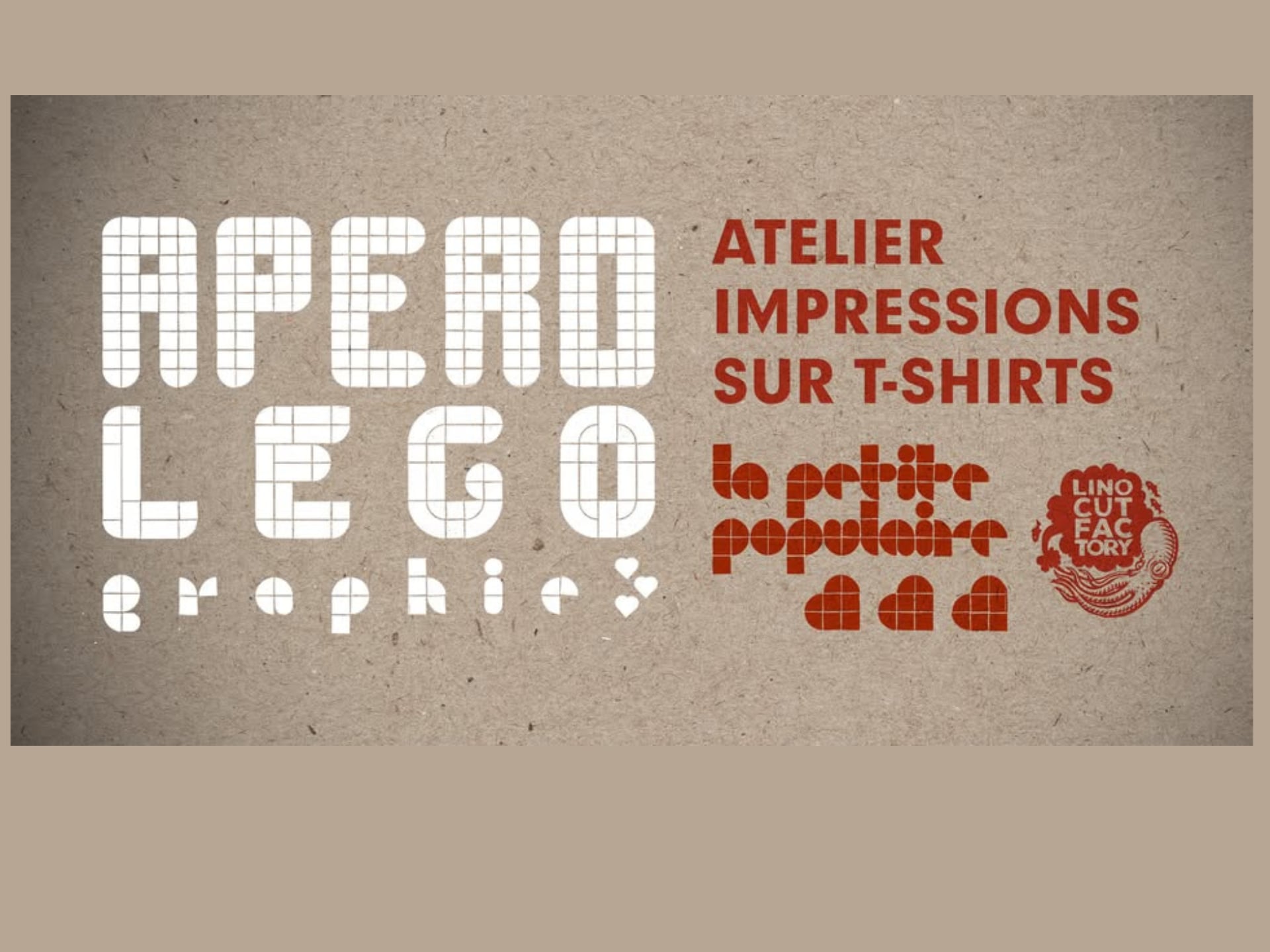Atelier : Lego-graphic