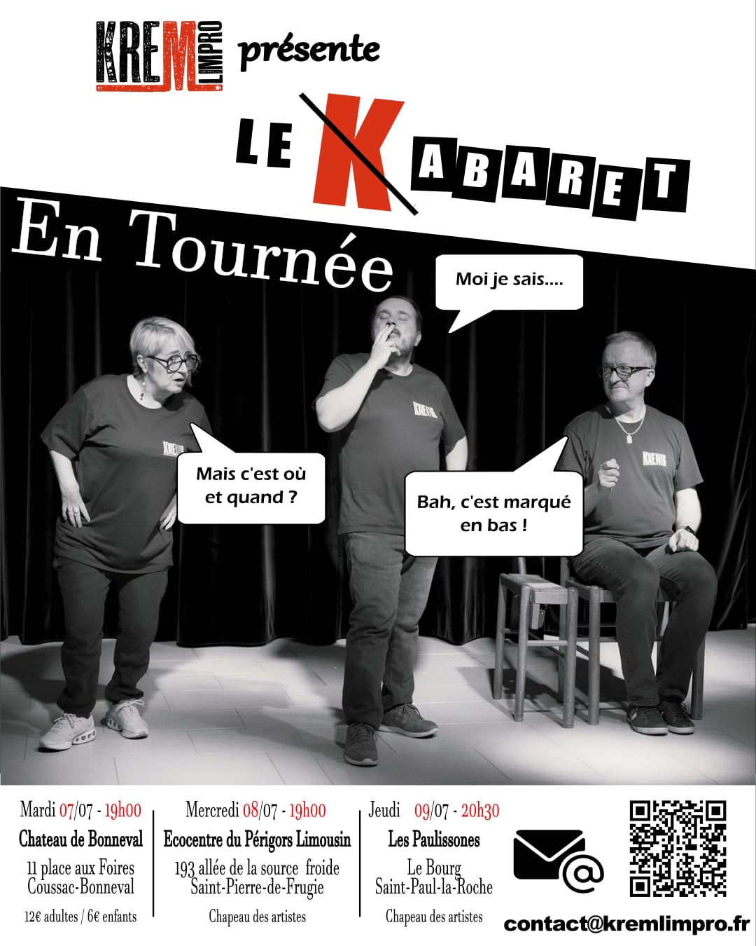 Spectacle d’improvisation théatrale