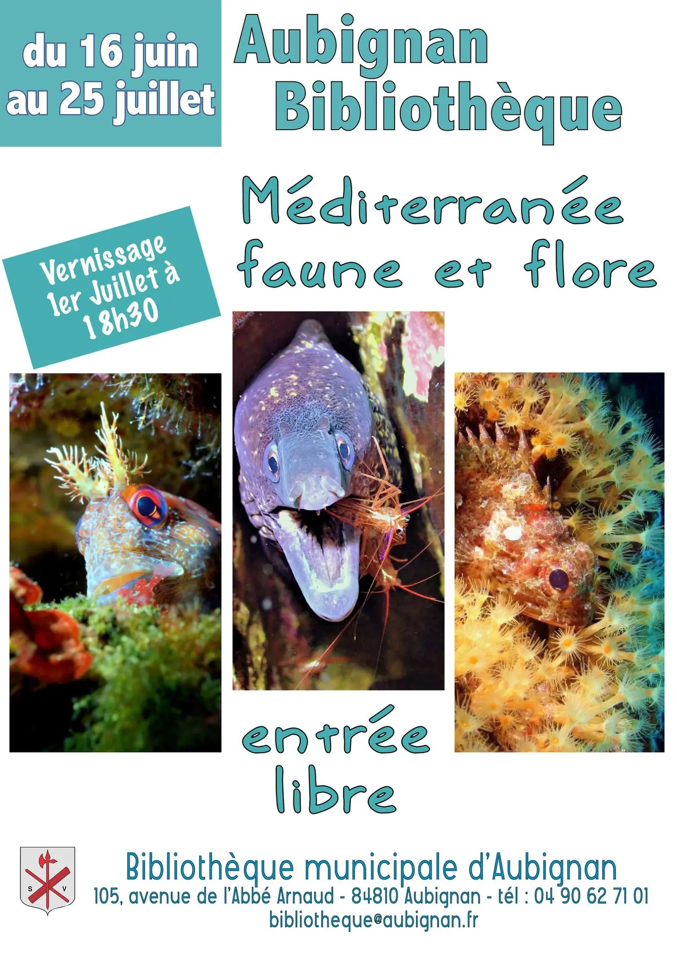 Exposition Méditerranée Faune et Flore