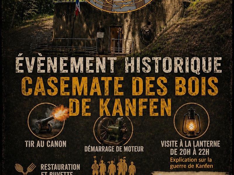 Évènement historique aux Casemates du Bois de Kanfen