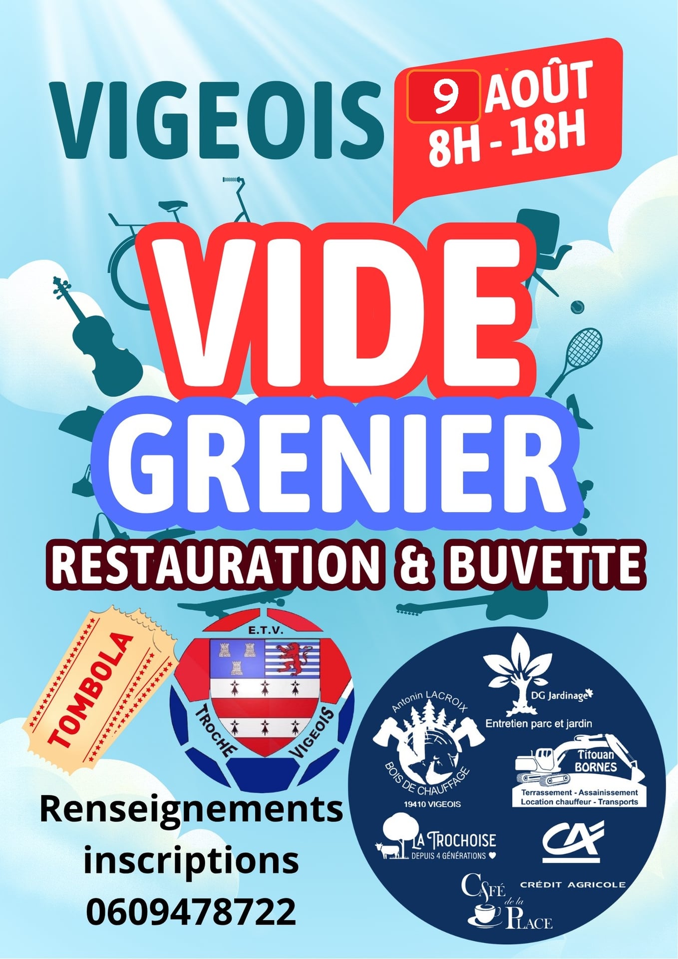 Vide Greniers à Vigeois