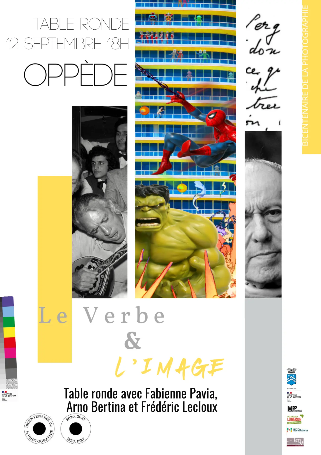 Table-ronde Le Verbe et l’Image
