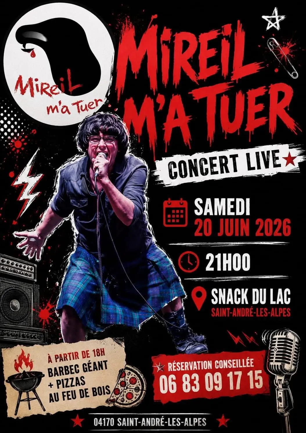 Fête la musique avec Mireil m'a tuer