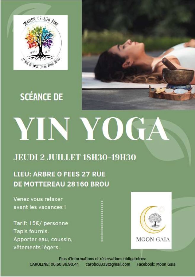 Séance de Yin Yoga