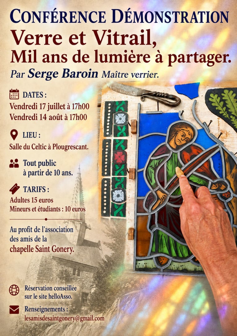 Mil ans de lumière à partager – Verre et vitrail