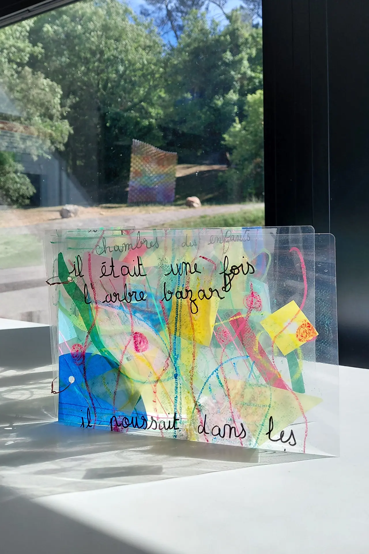 Atelier : Le livre vitrail (enfants 6-12 ans )