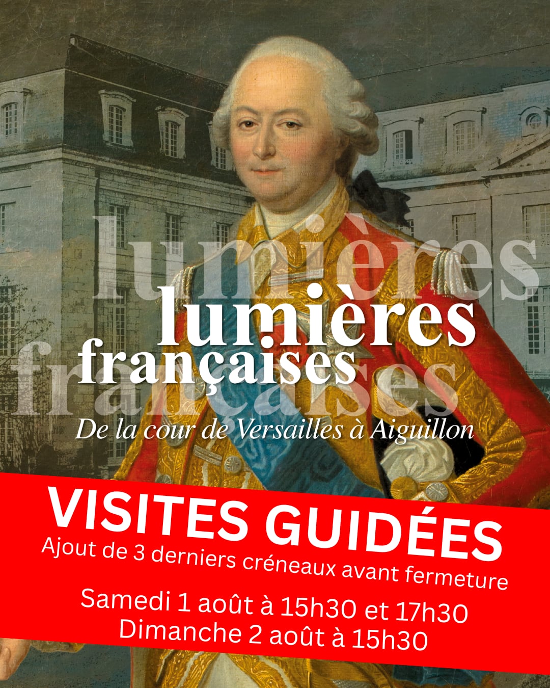Visite guidée de l'exposition des Lumières à Aiguillon