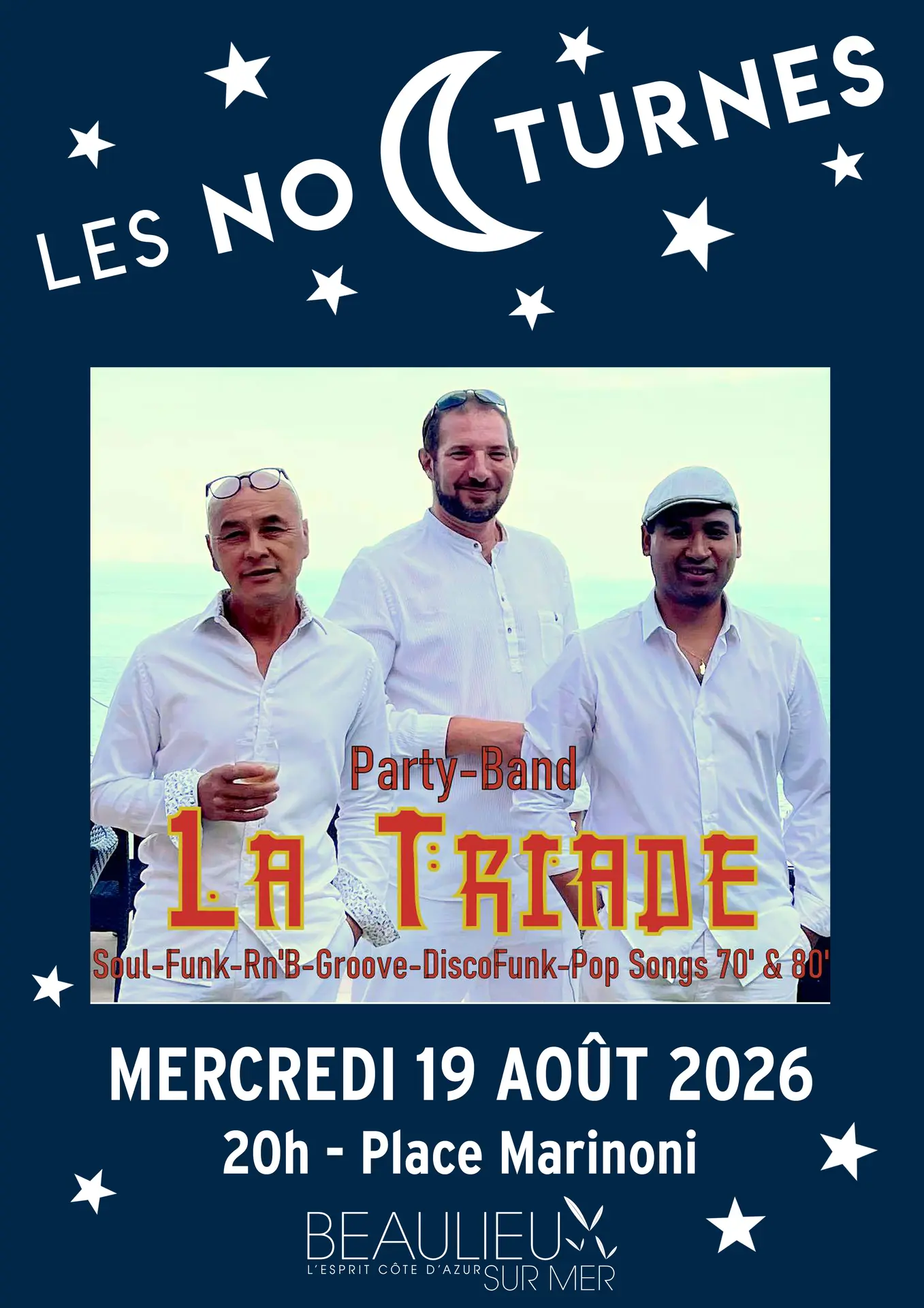 Nocturne de Beaulieu-sur-Mer - La Triade - Soul/Funk