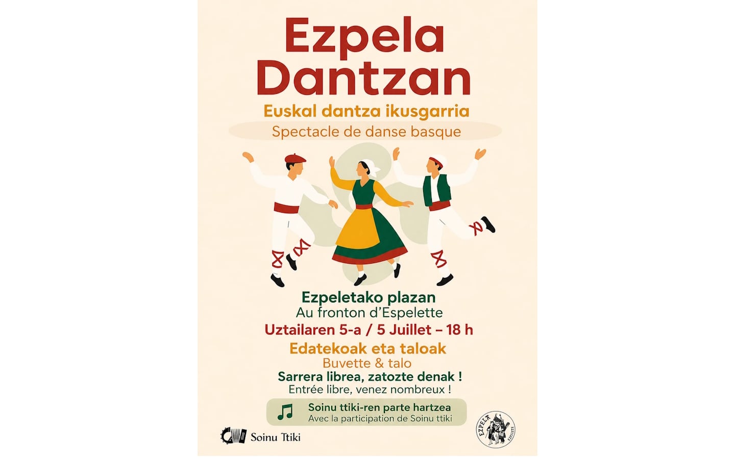 Spectacle de danses basques