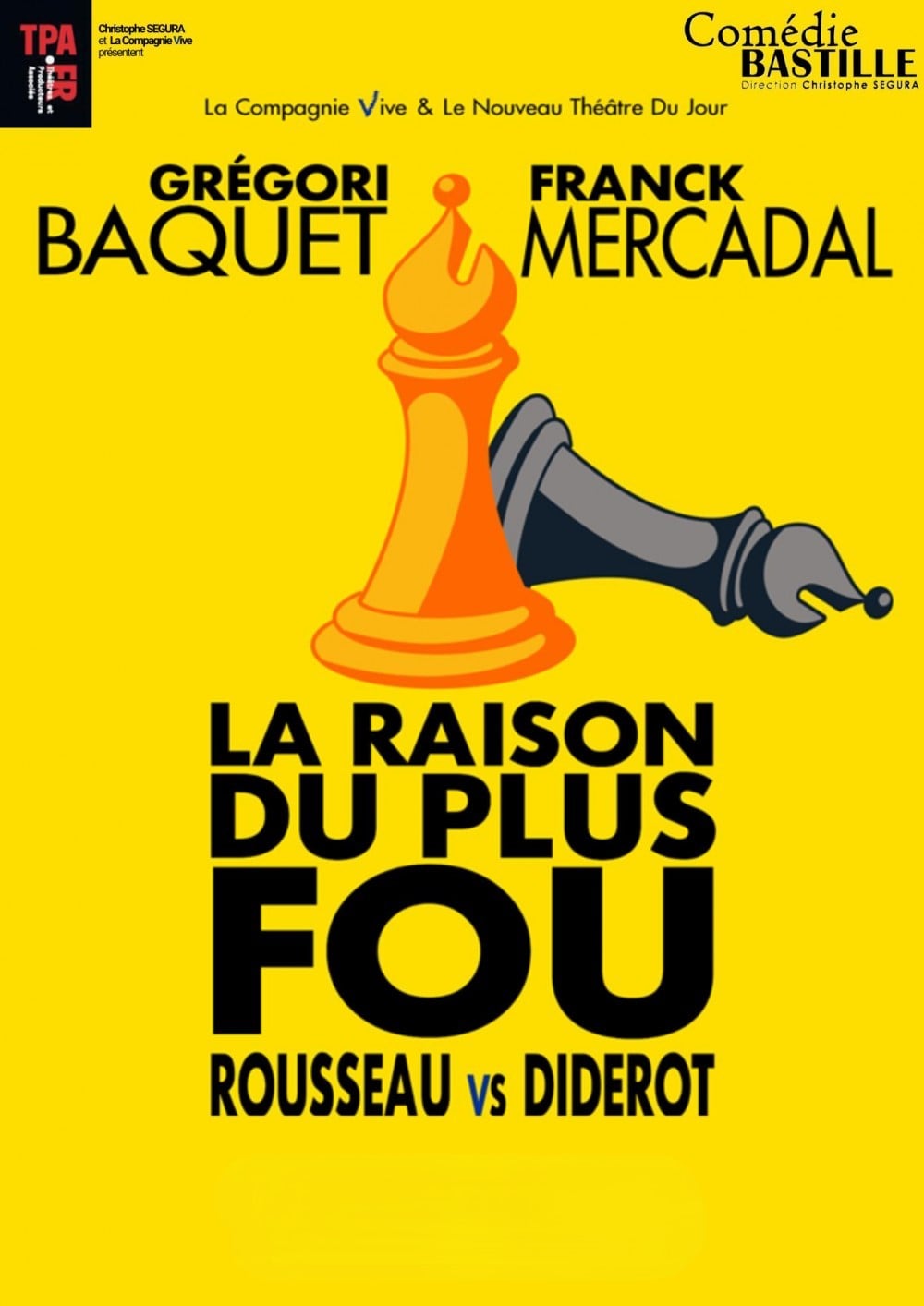 La raison du plus fou - Rousseau VS Diderot