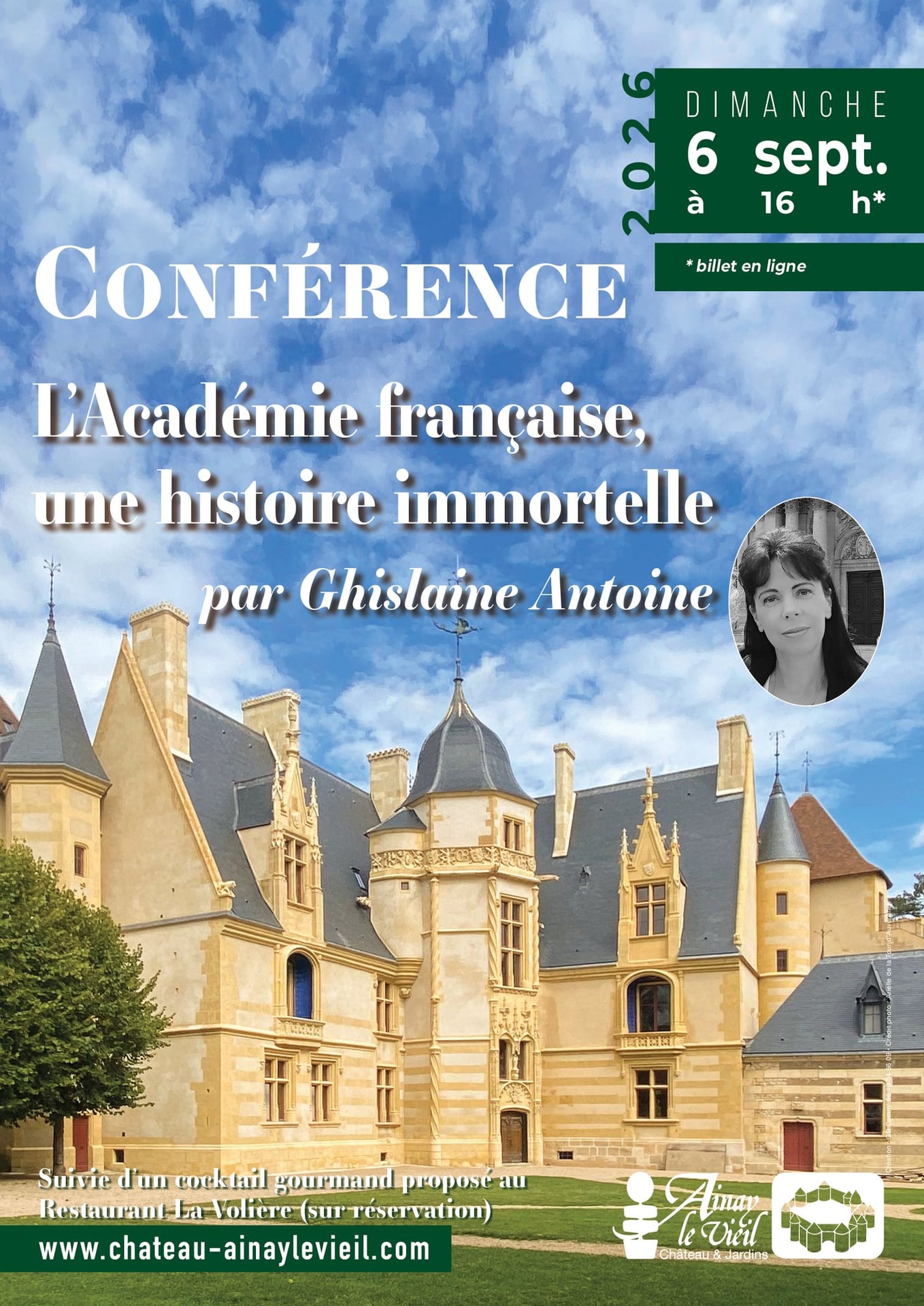 Conférence : L’Académie française, une histoire immortelle