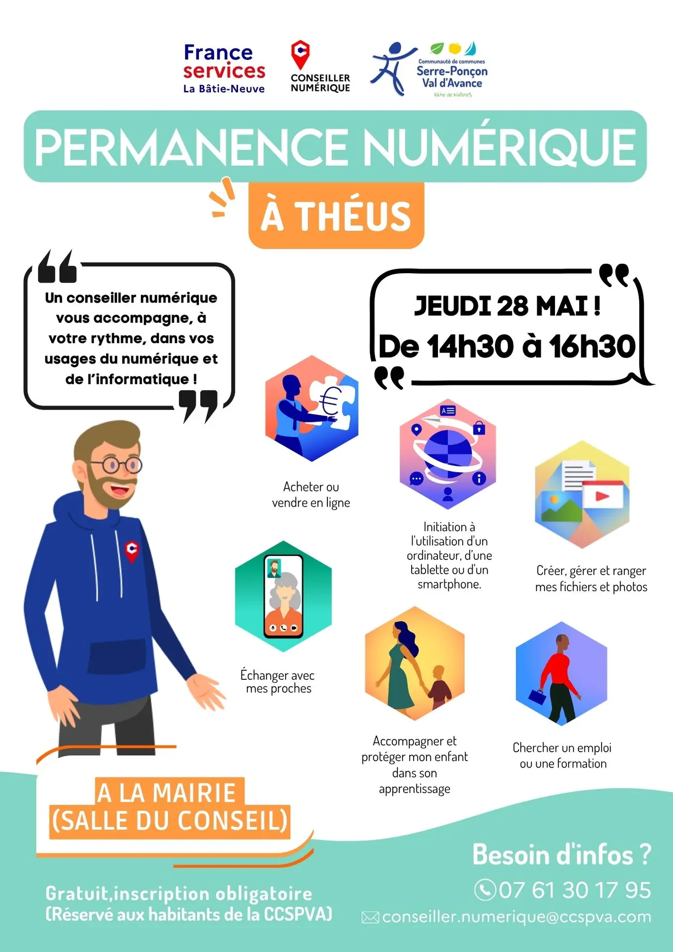 Permanence numérique à Théus