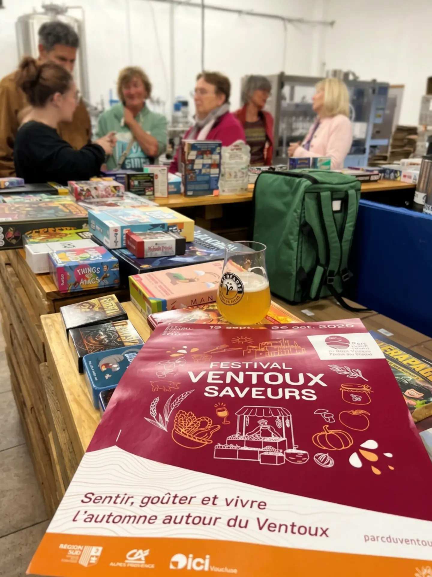 Festival Ventoux Saveurs " Les bières ludiques - soirée jeux aux Dyades" - Ludica Romana