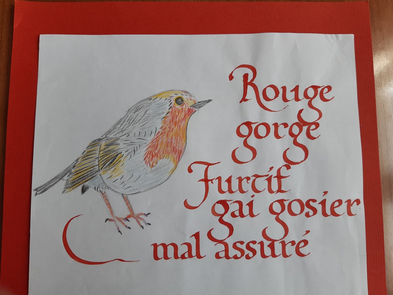 Atelier calligraphie "écriture Caroline"