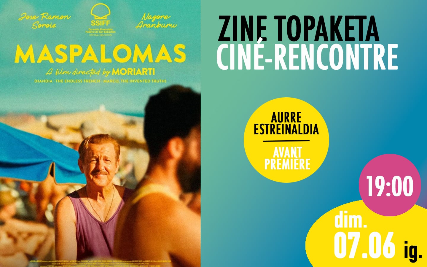 Ciné-rencontre - "Maspalomas"