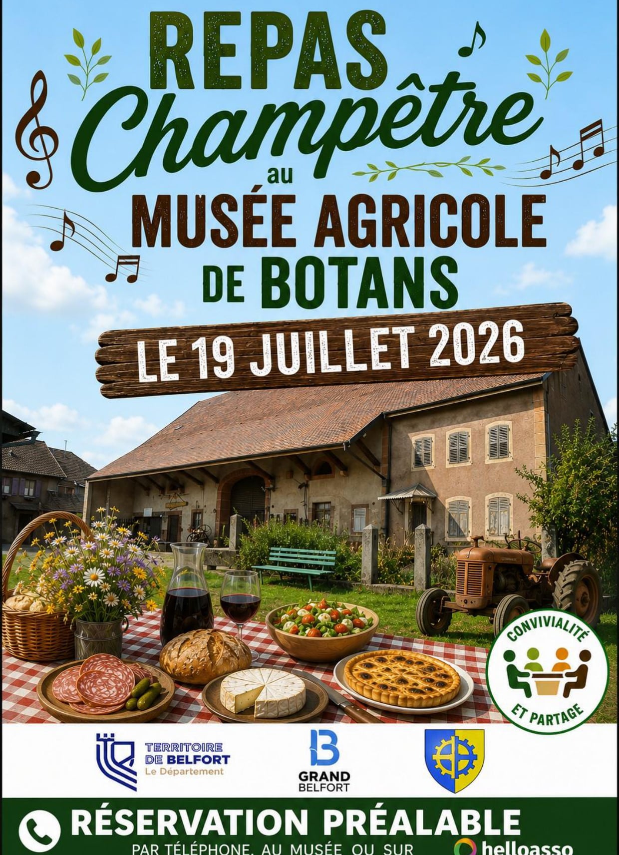 Repas champêtre