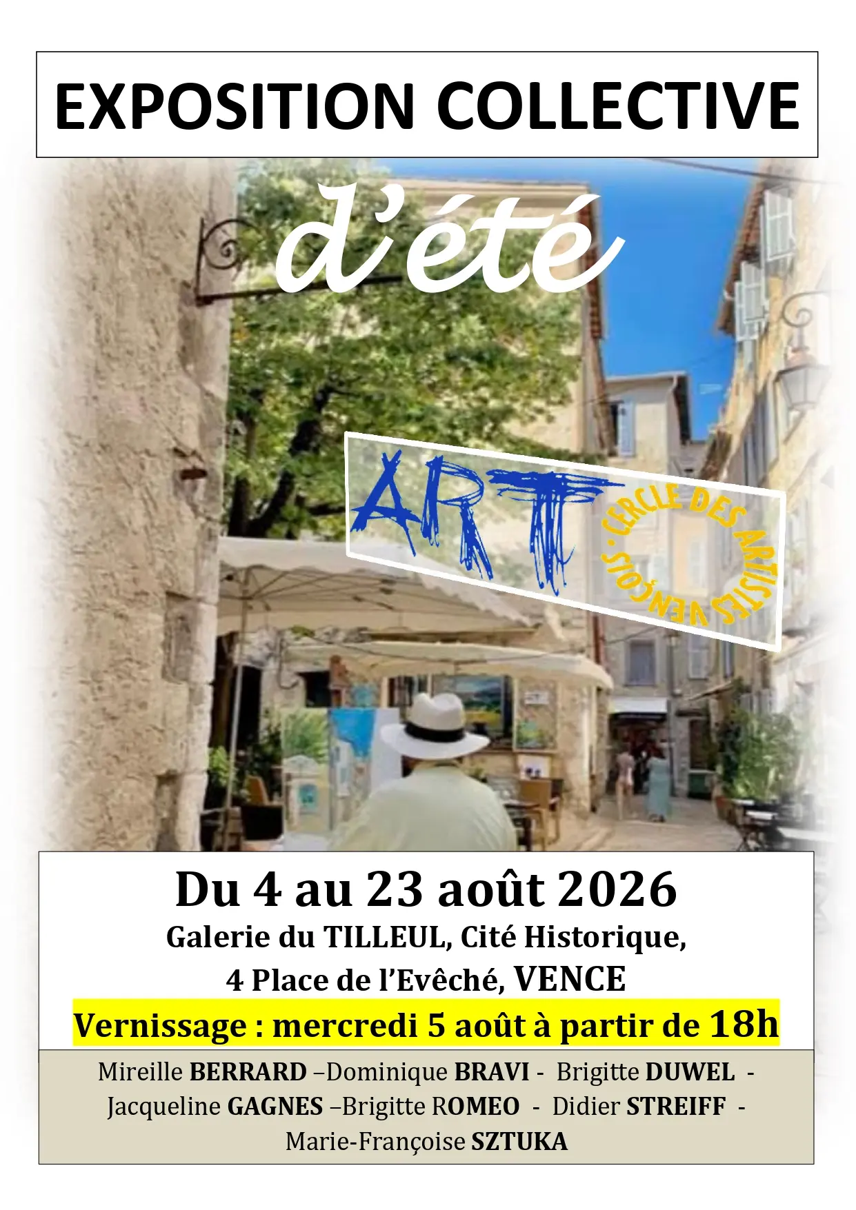 Exposition collective d'été