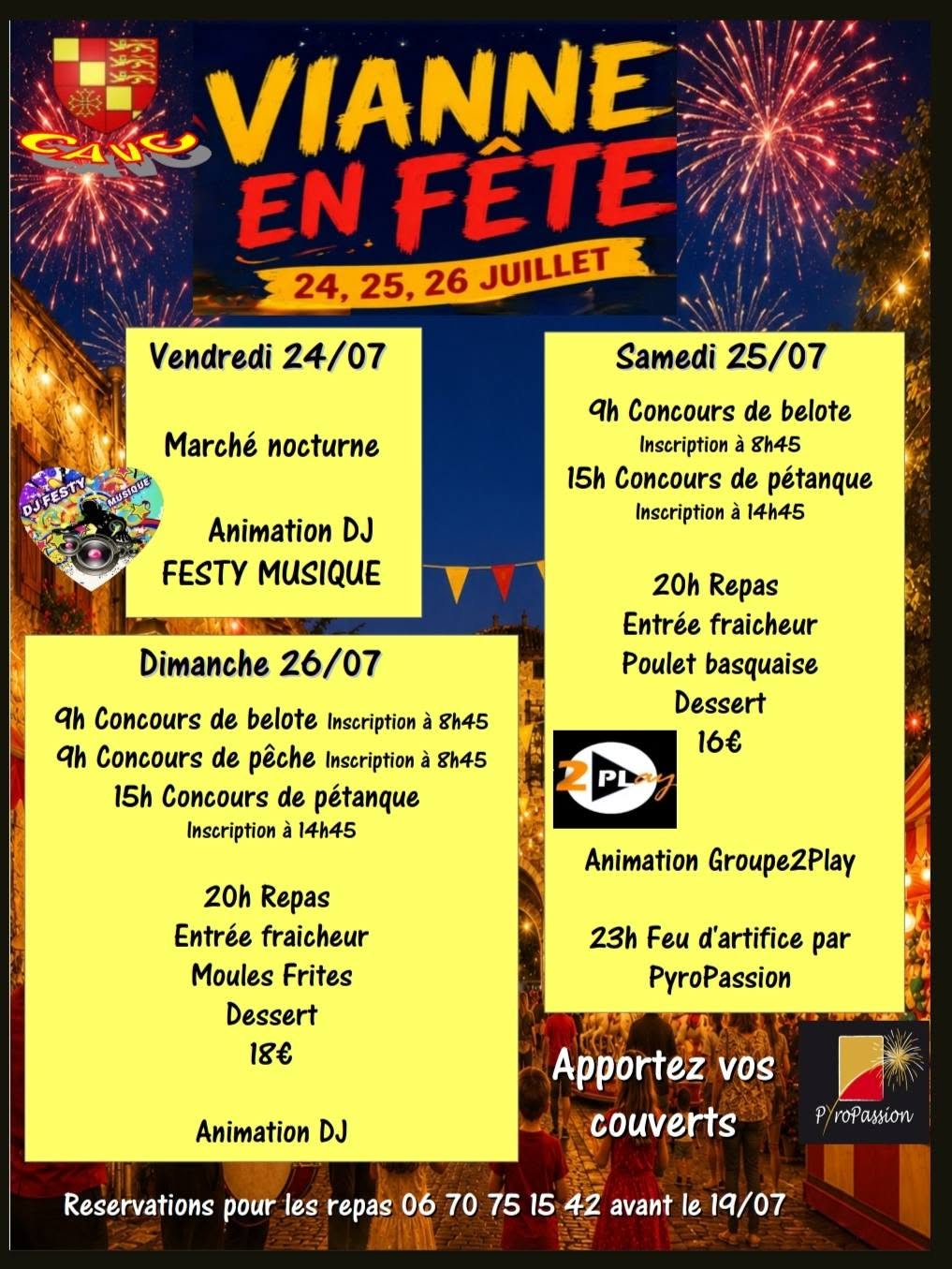 Vianne en fêtes