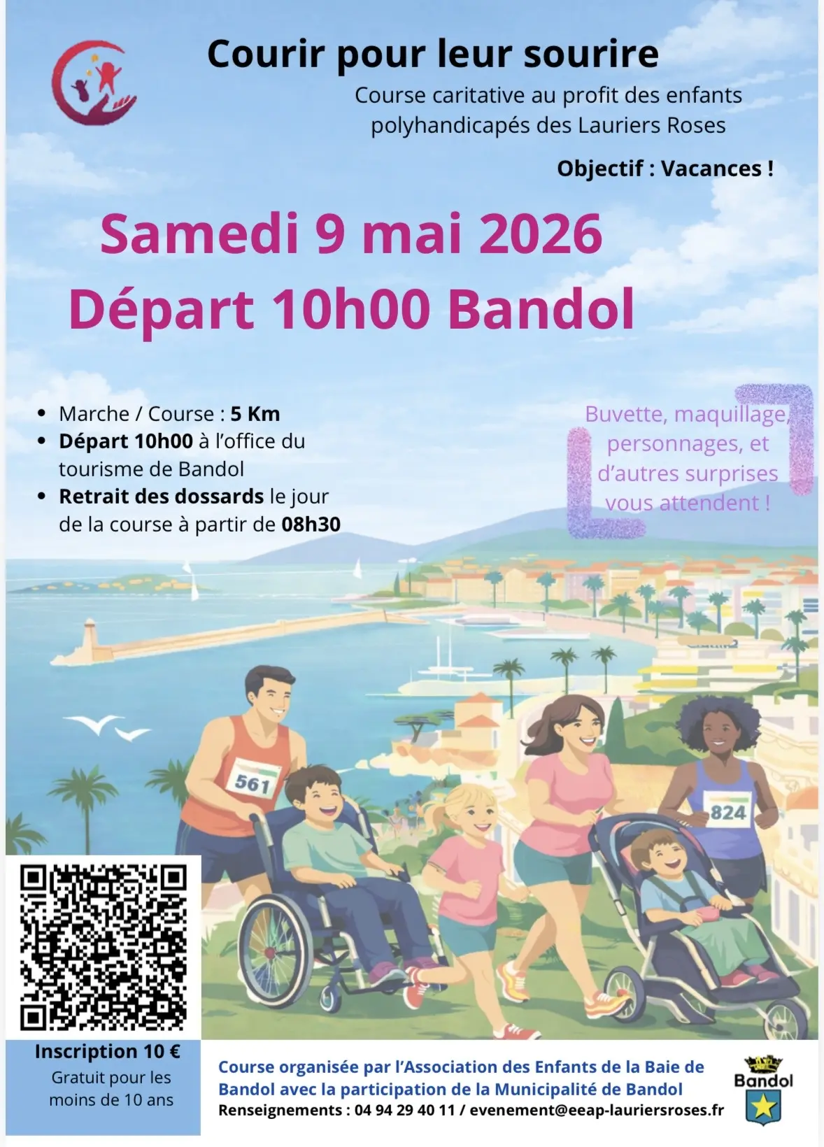 Course pour leur sourire