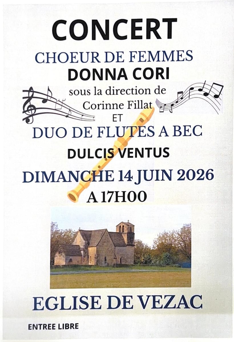 Concert Choeur de Femmes - Donna Cori