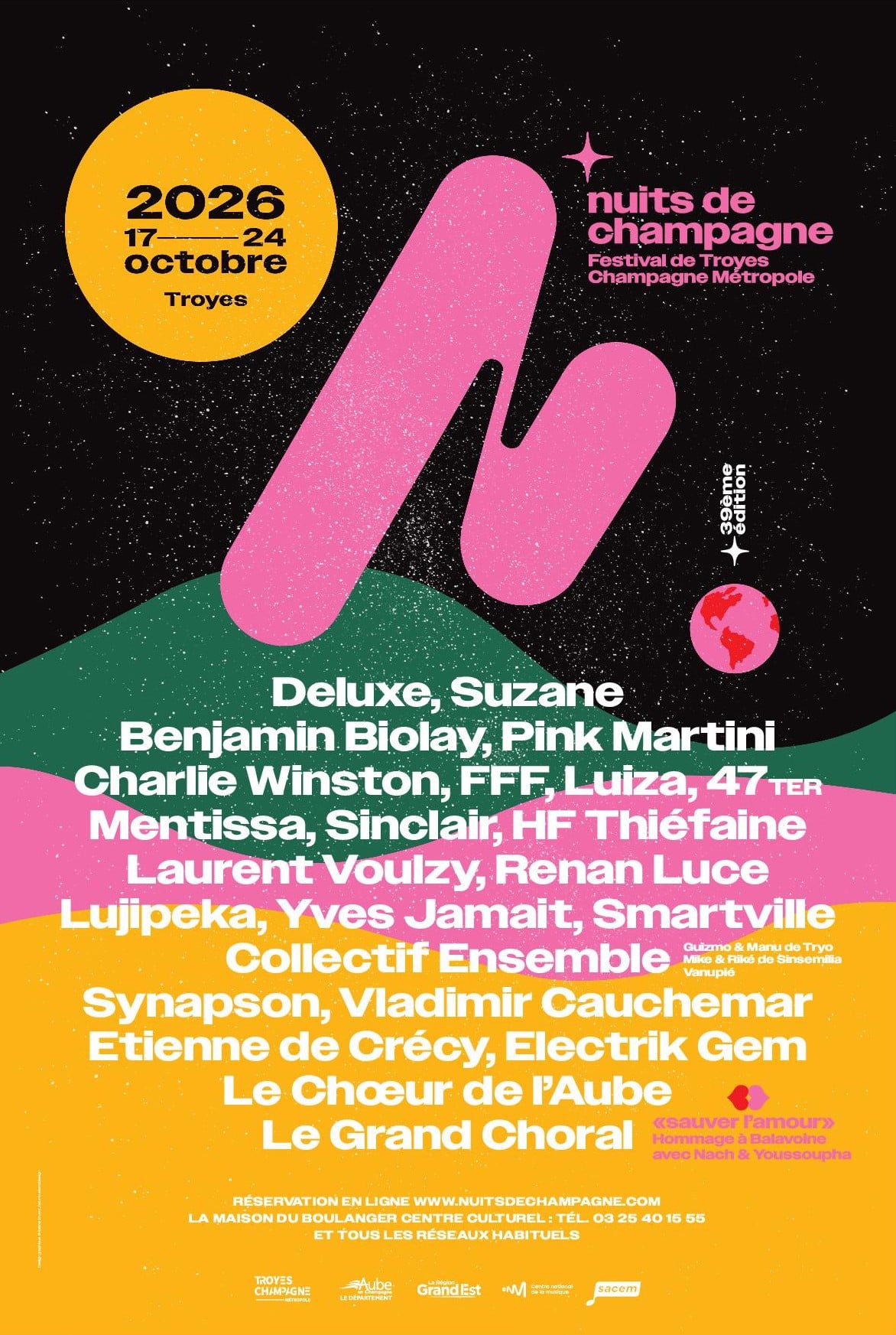 Nuits de Champagne - Festival de Troyes Champagne Métropole