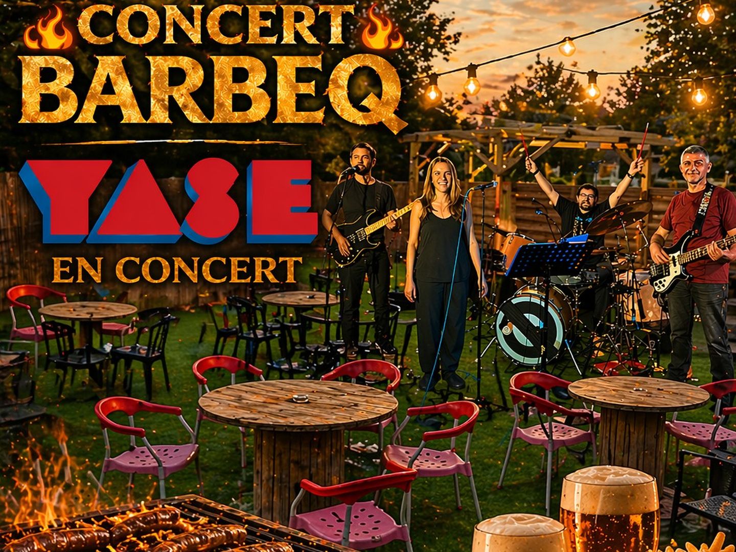 Concert barbeq
