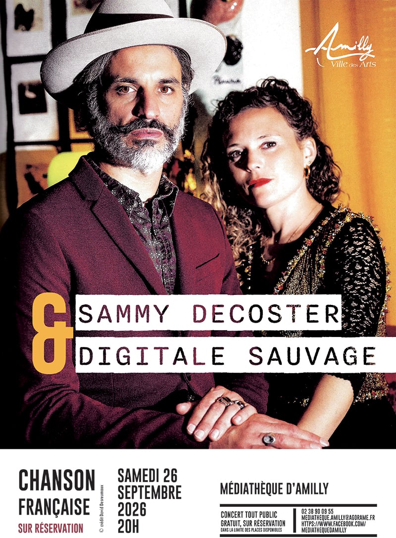 Concert duo : Sammy Decoster & Digital Sauvage