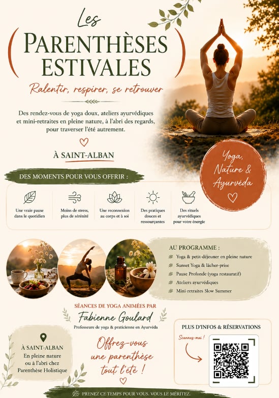 Yoga : pause profonde