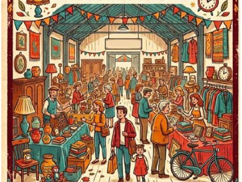 Marché aux puces en salle