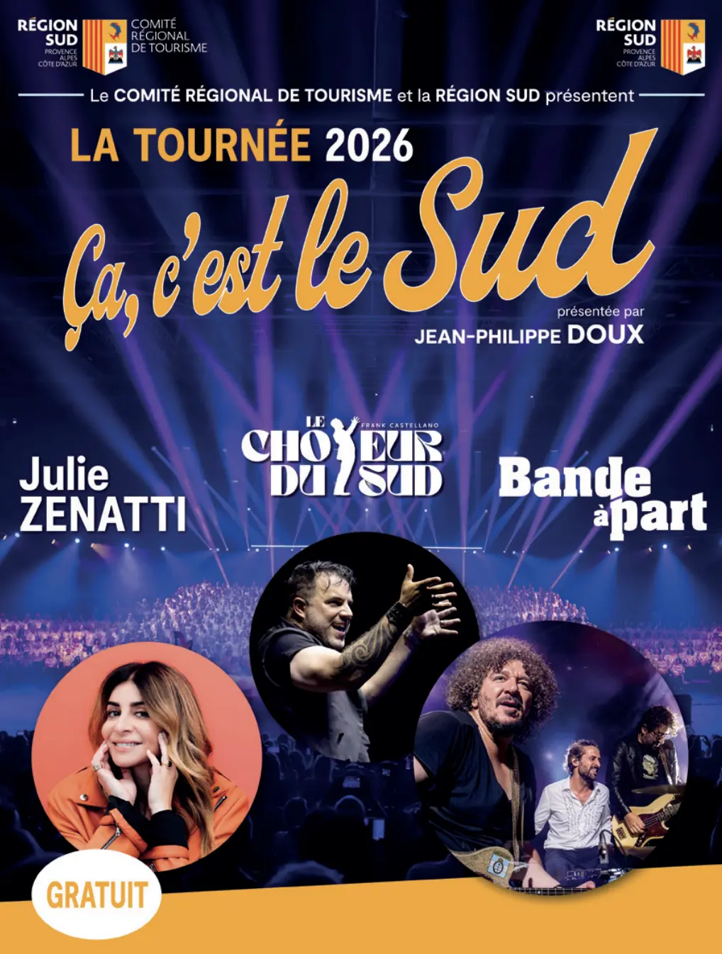 Concert tournée « Ça c'est le Sud »