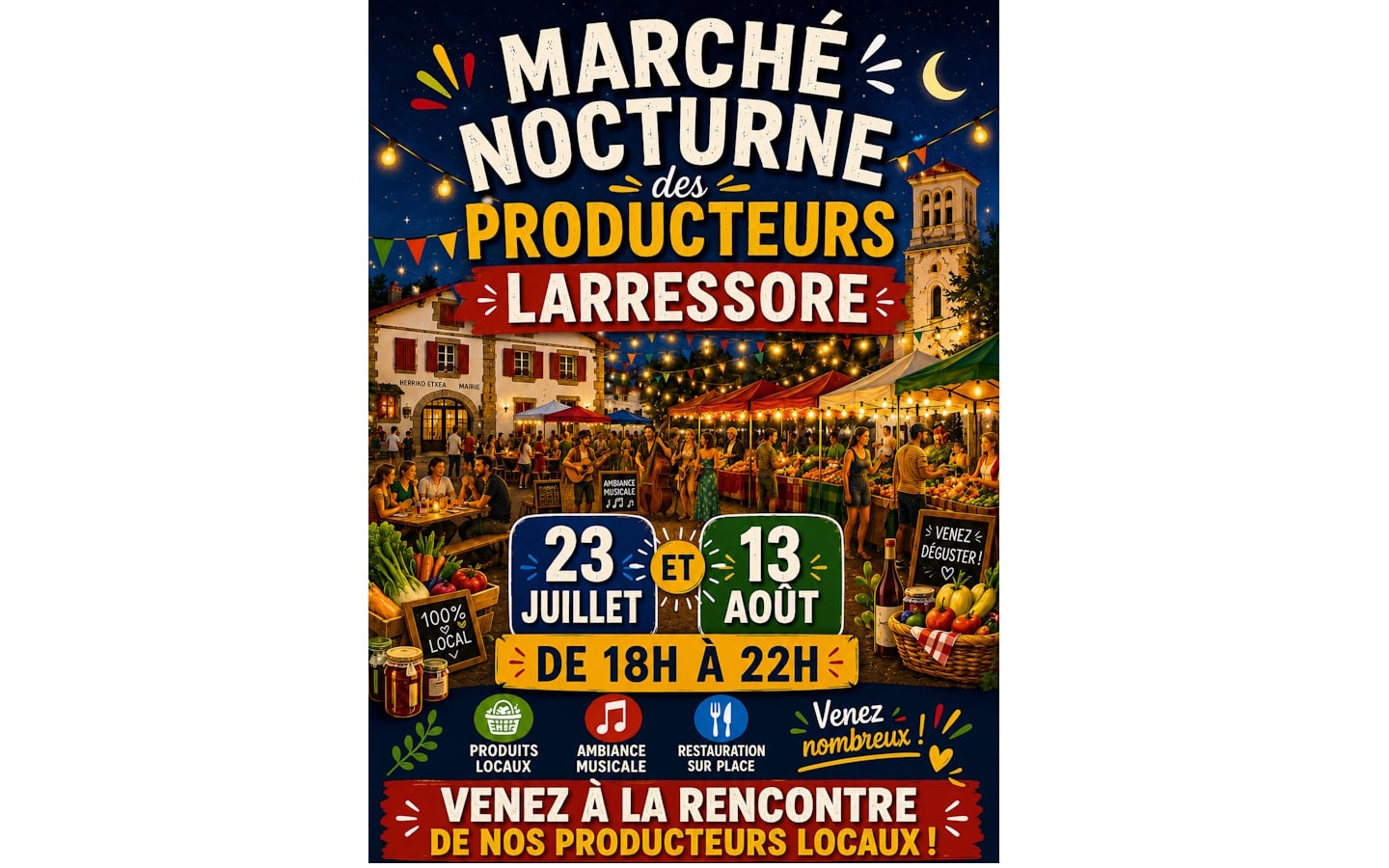 Marché nocturne des producteurs