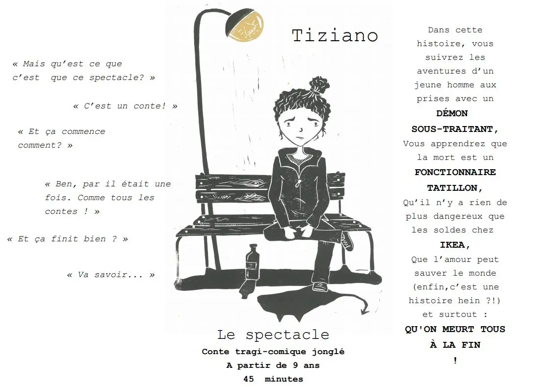 Tiziano : Spectacle Vivant à L'Auberge du Bec