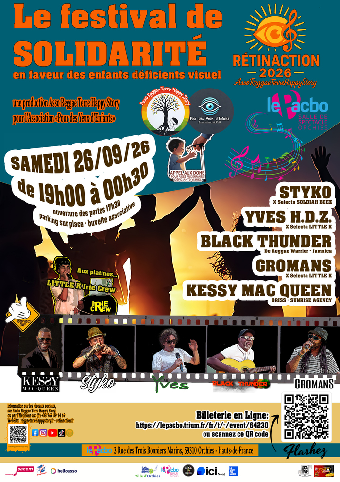 Le Festival de Solidarité RETINACTION 2026