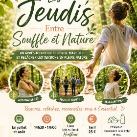 Les Jeudis Entre Souffle et Nature - Marche douce, automassages et détente en forêt