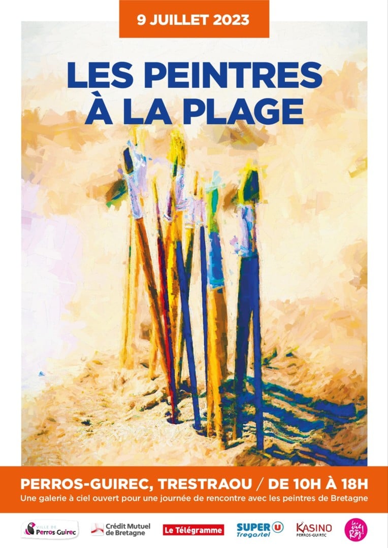 Les Peintres à la Plage