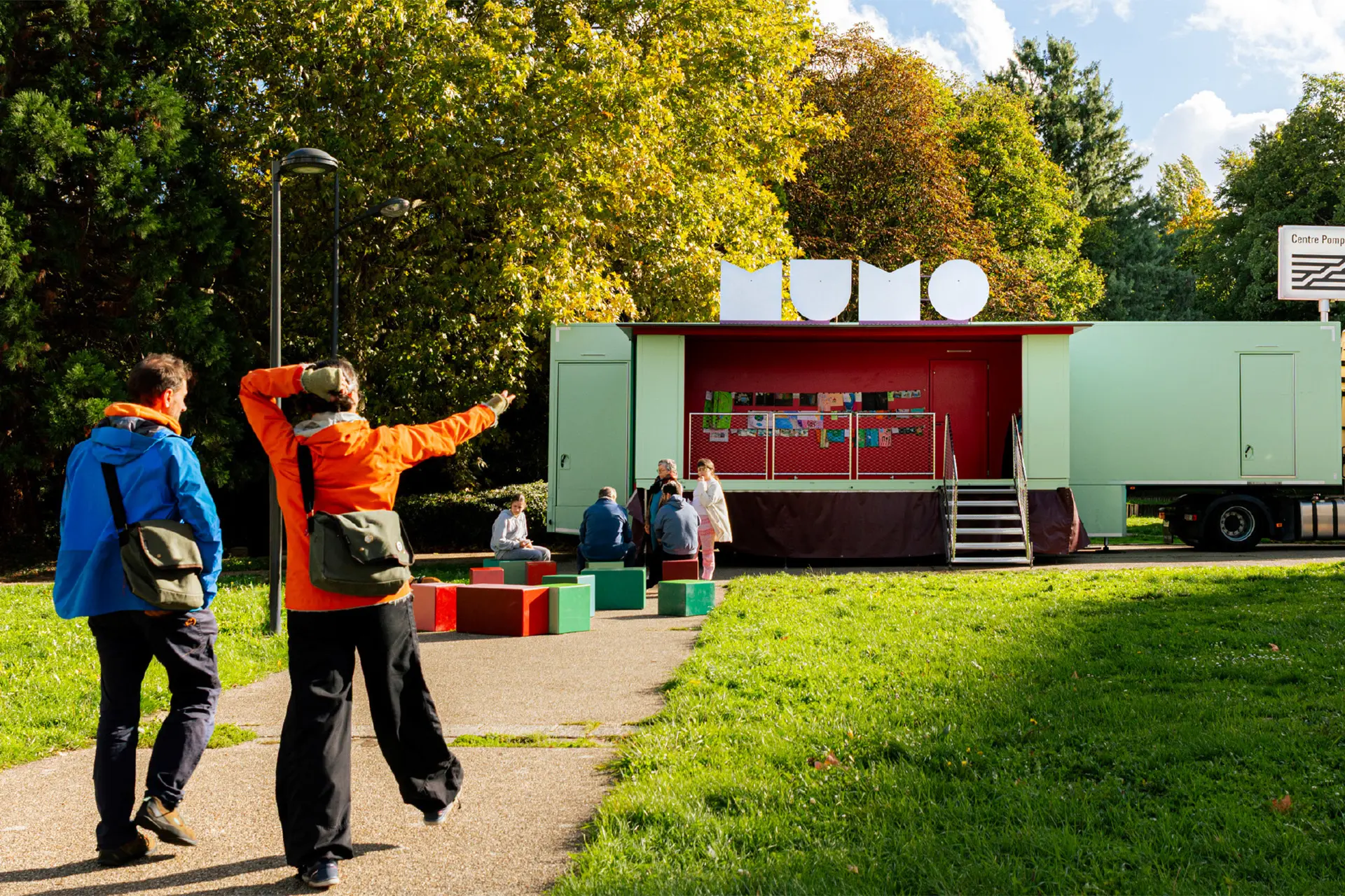 Portes ouvertes de l'exposition "Pompidou Circus" du MuMo X Centre Pompidou