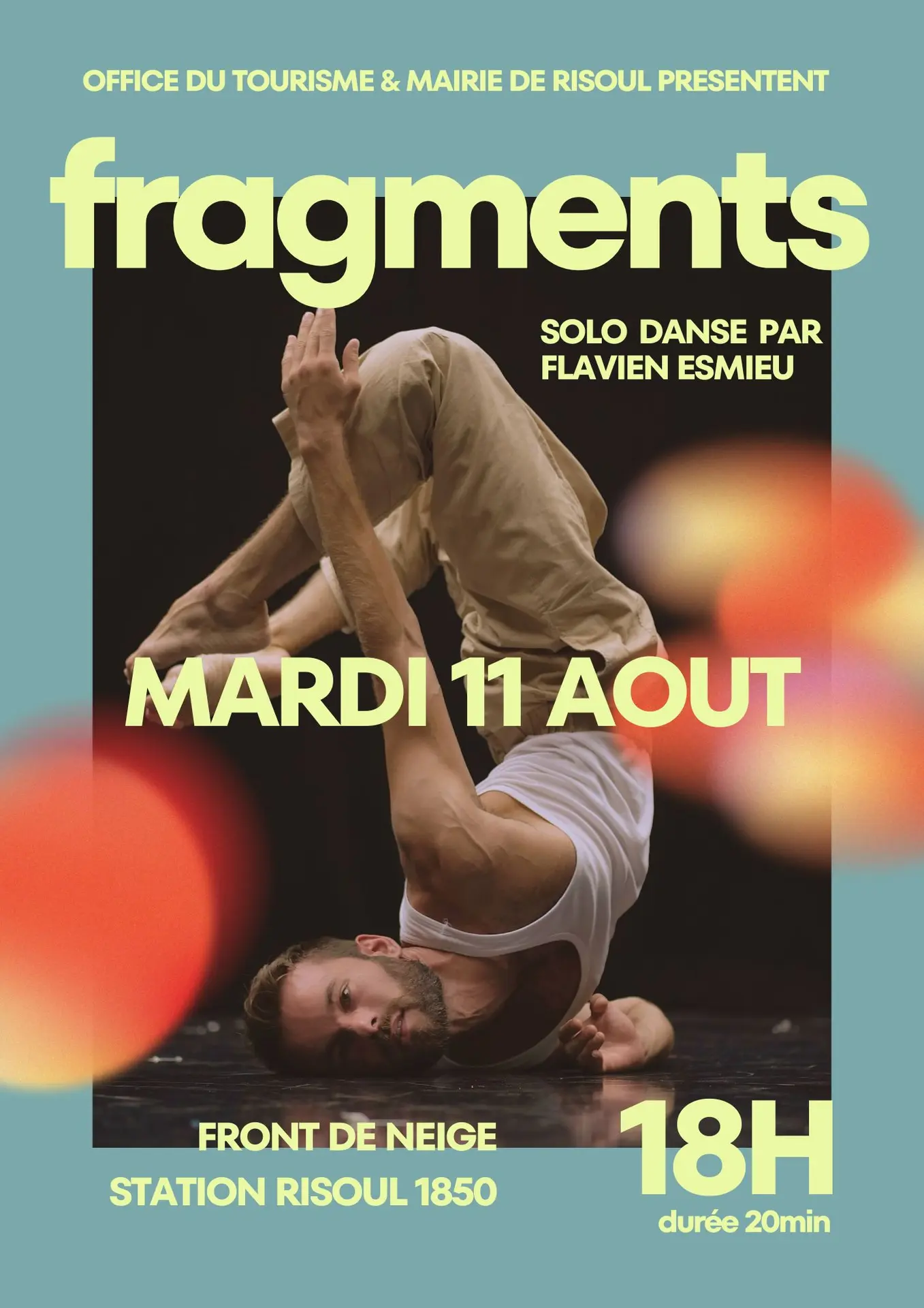 "Fragments" - Solo danse contemporaine par Flavien Esmieu